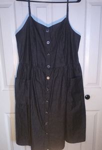 Button down black dress size 3X/4X